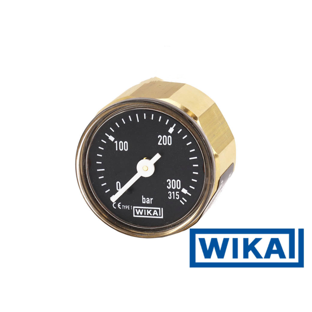 Wika Analog Gauge 315 Bar -Black