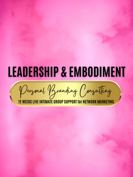 Leadership & Embodiment Consulting 3 month PP